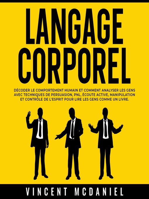 Title details for Langage Corporel by Vincent McDaniel - Available